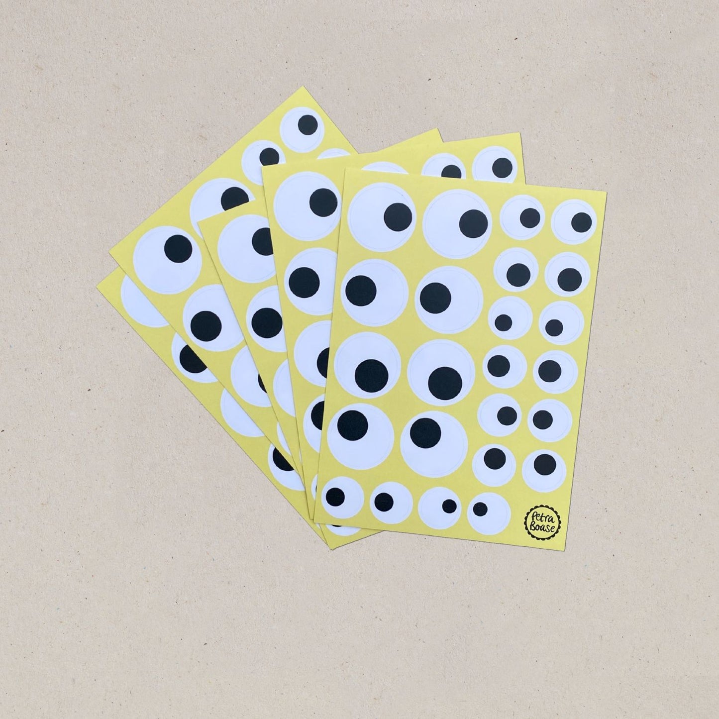Petra Boase | Waterproof Googly Eye Stickers - 5 Sheets