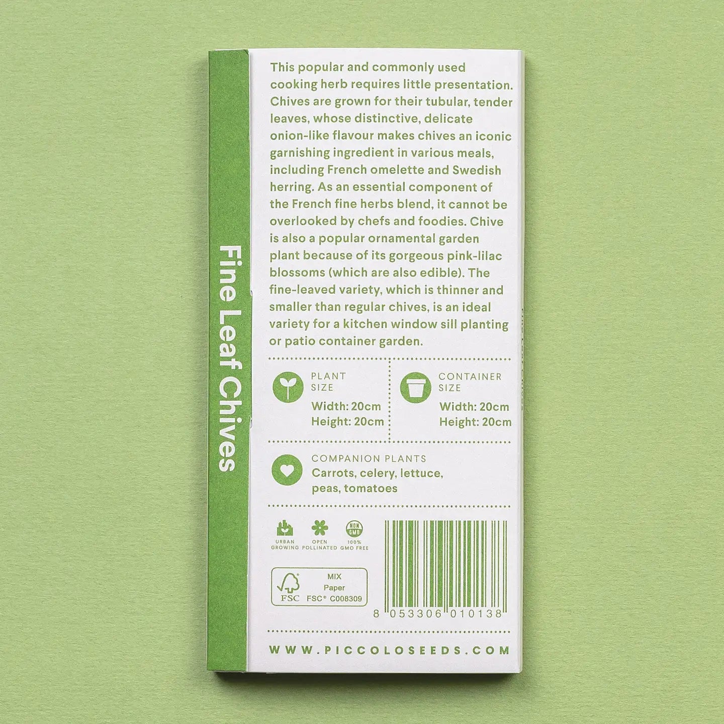 Fine Leaf Chive Seeds Piccolo