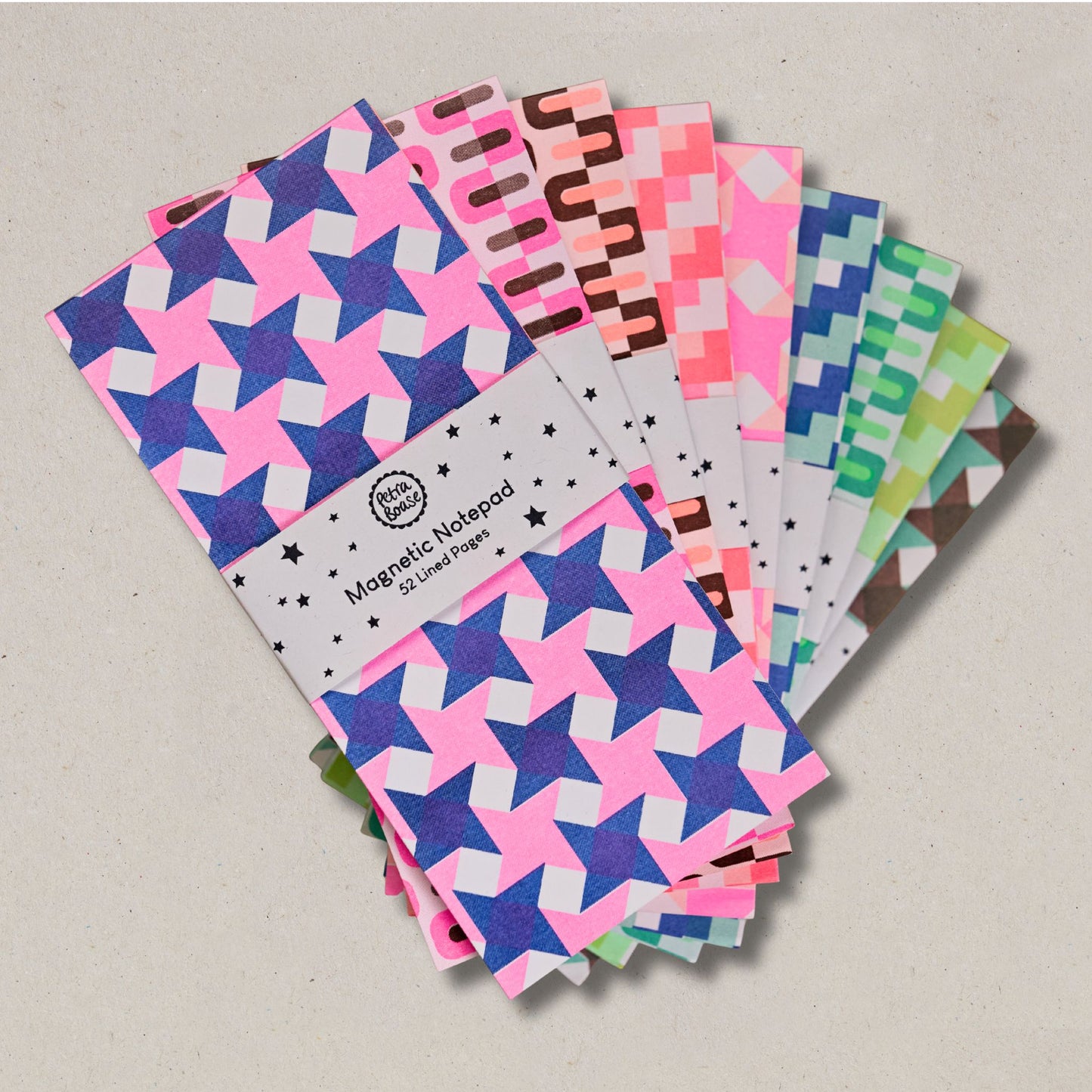 Magnetic Notepad | 52 Lined Pages - Style 2