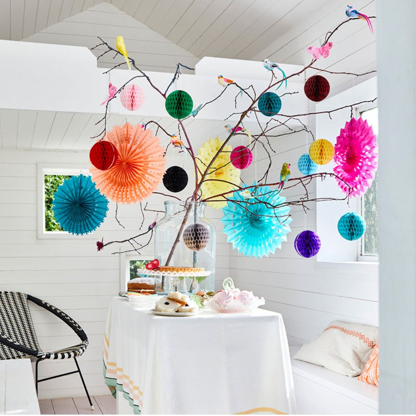Petra Boase | Paper fan decorations