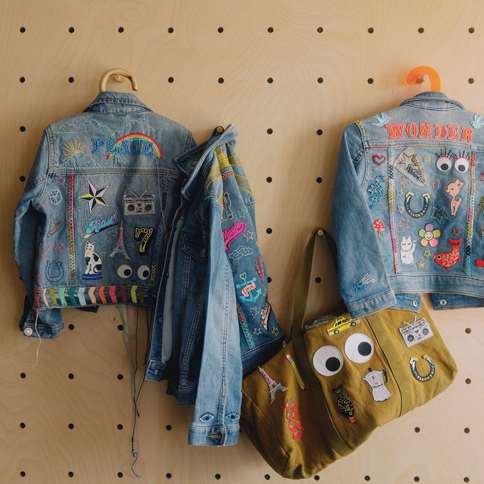 Petra_Boase_iron_on_patch_customised_denim_jackets