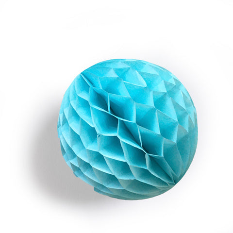 Paper Ball Decoration - Pale Blue