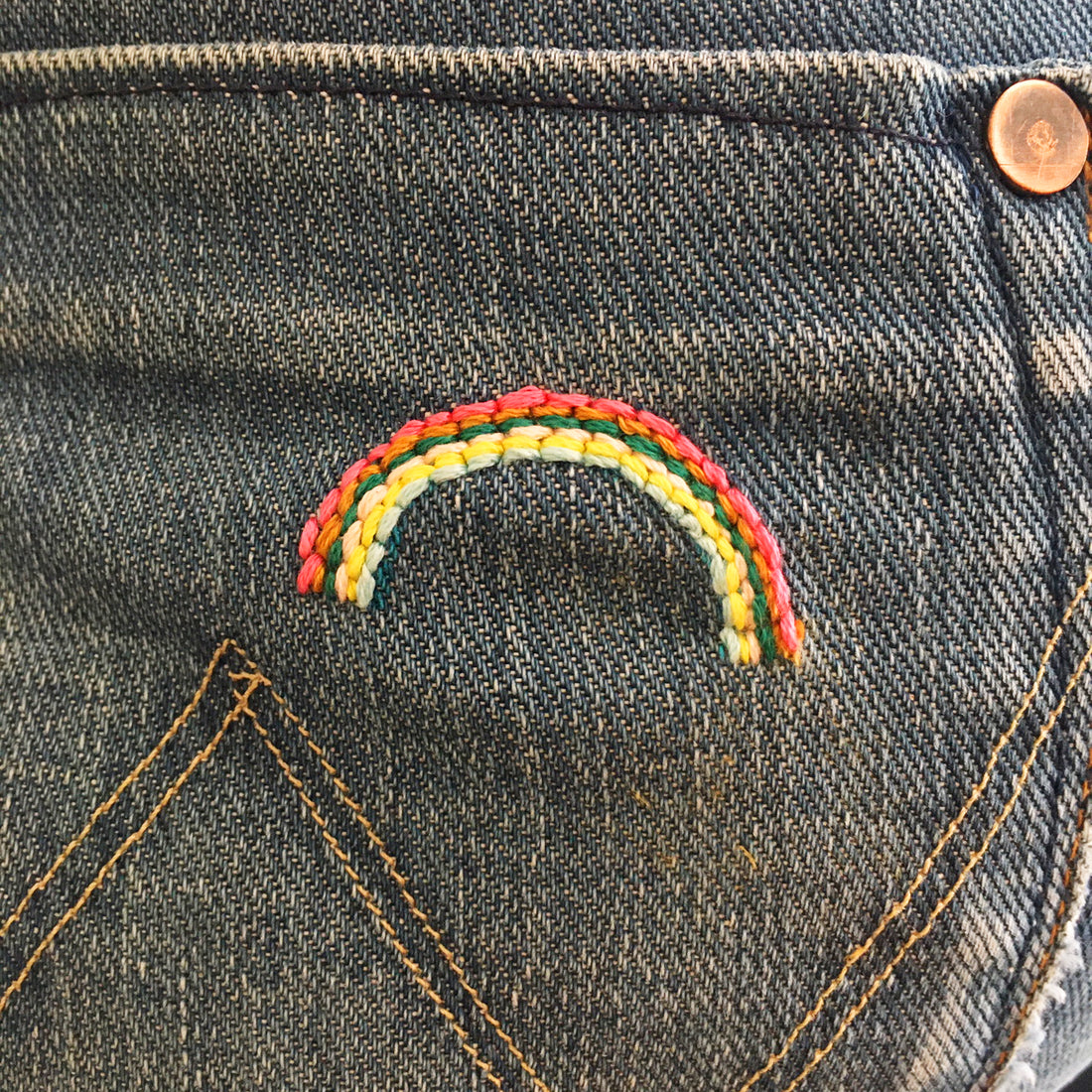 "Stitch a Rainbow" Tutorial