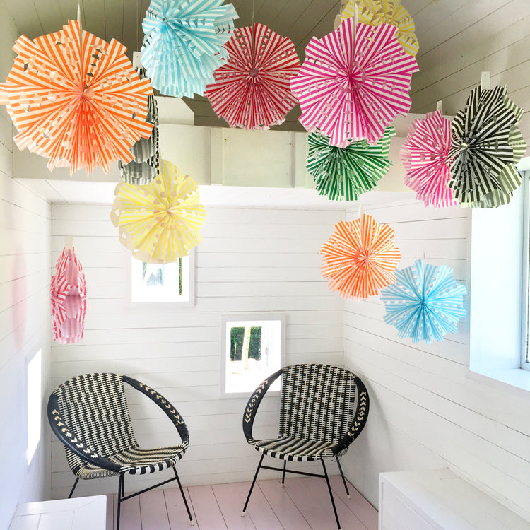 Paper Bag Fans & Garland Kits