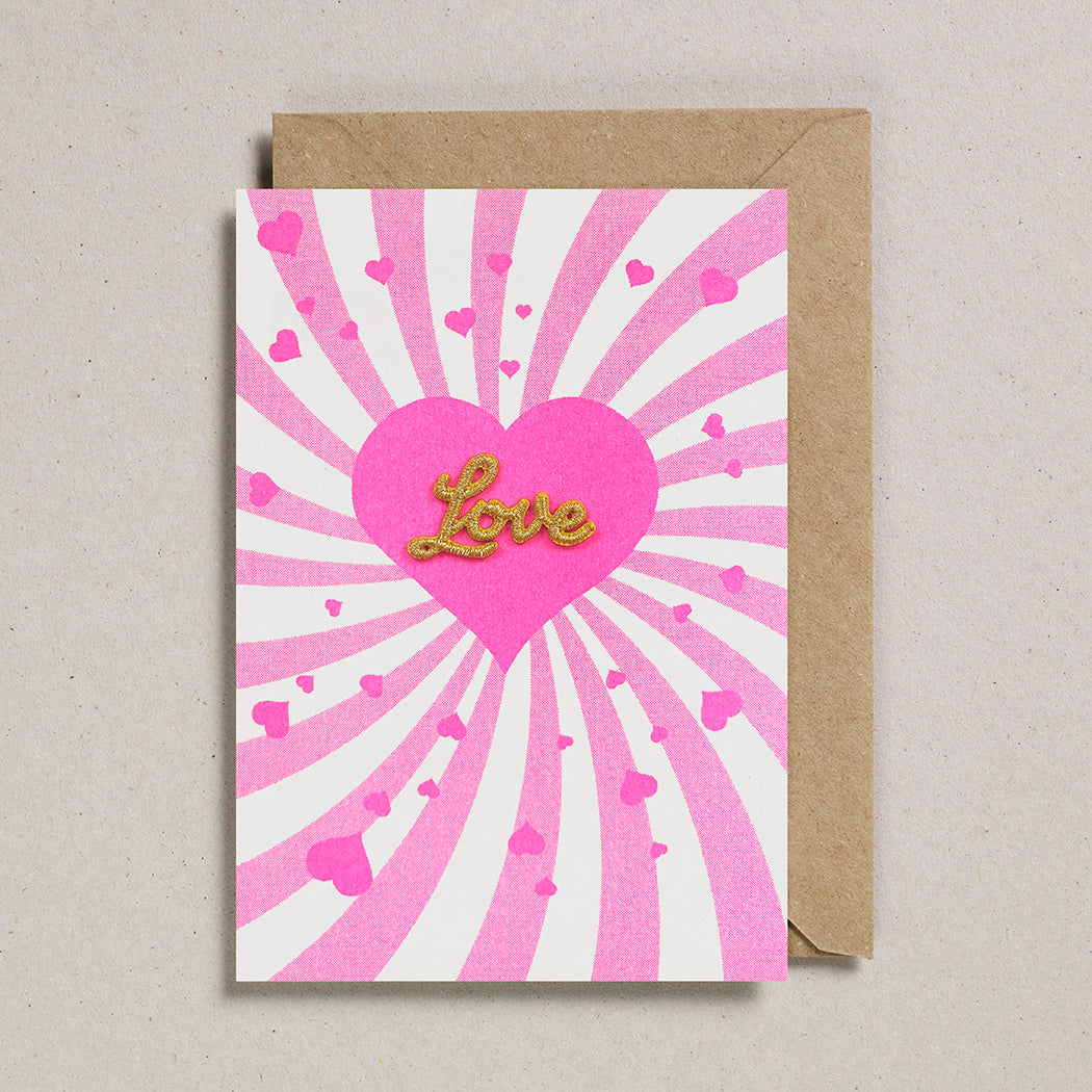 Sustainably Printed Handmade Valentines Day Greeting cards – Petra ...