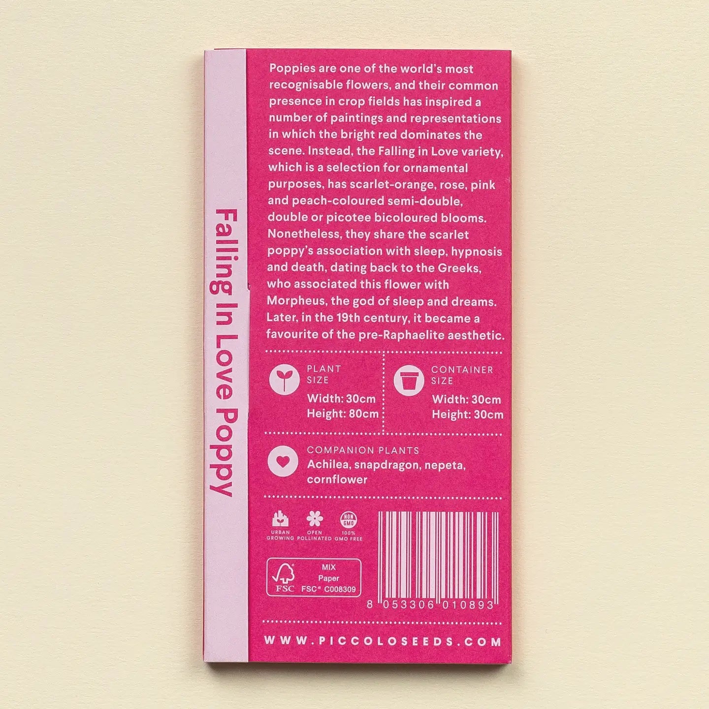 Falling in Love Poppy Seeds | Piccolo