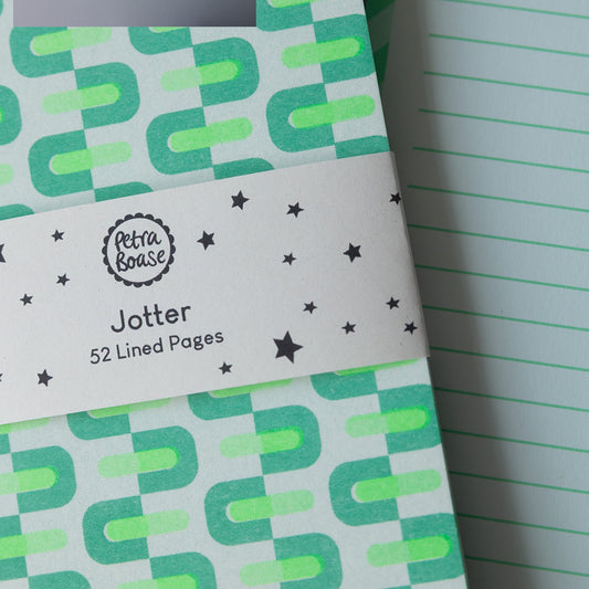 Jotter Notebook | 52 Lined Pages - Style 6