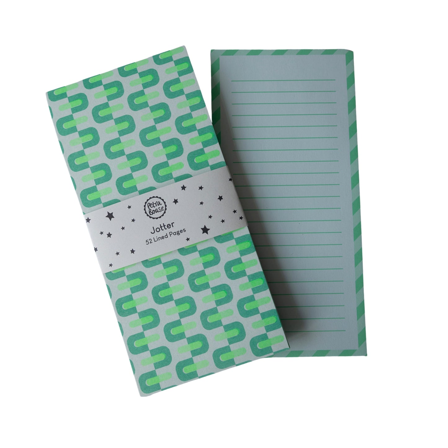 Jotter Notebook | 52 Lined Pages - Style 6
