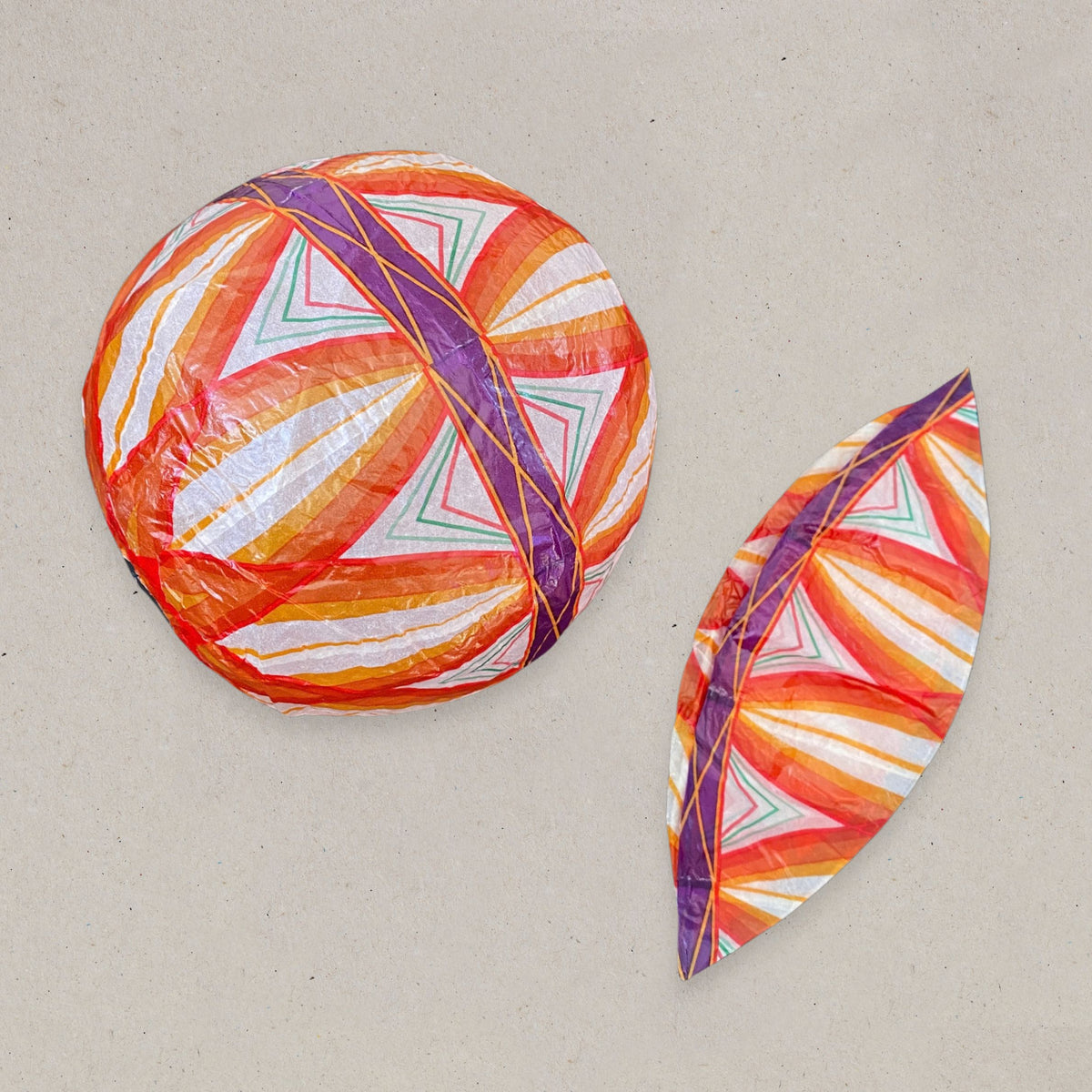 Japanese Paper Balloon - Pattern Ball