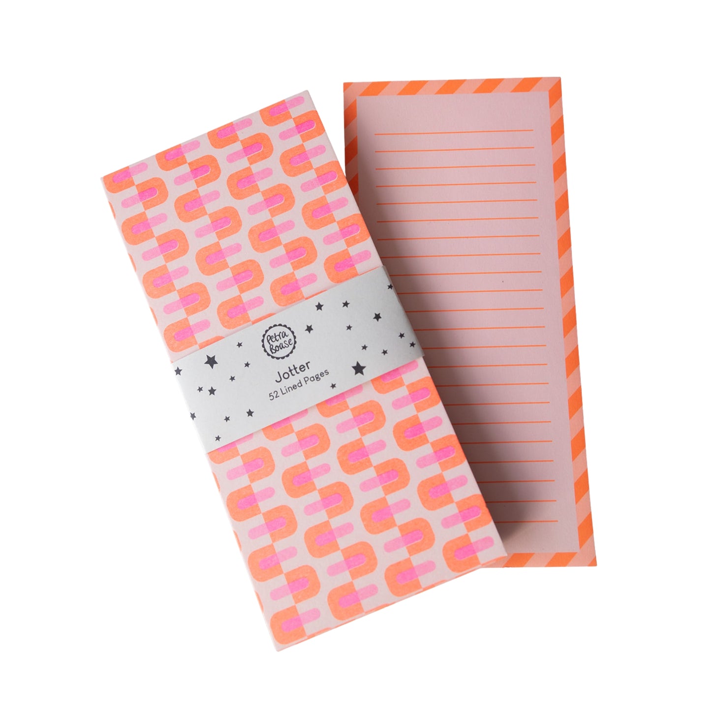 Jotter Notebook | 52 Lined Pages - Style 7