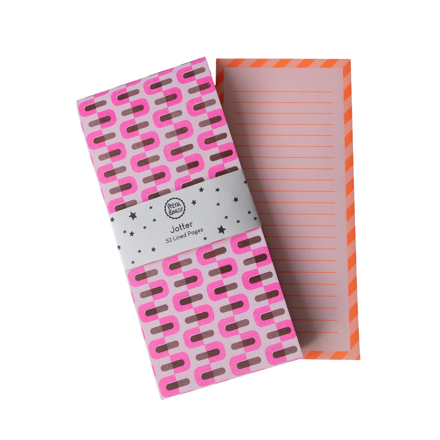 Jotter Notebook | 52 Lined Pages - Style 9