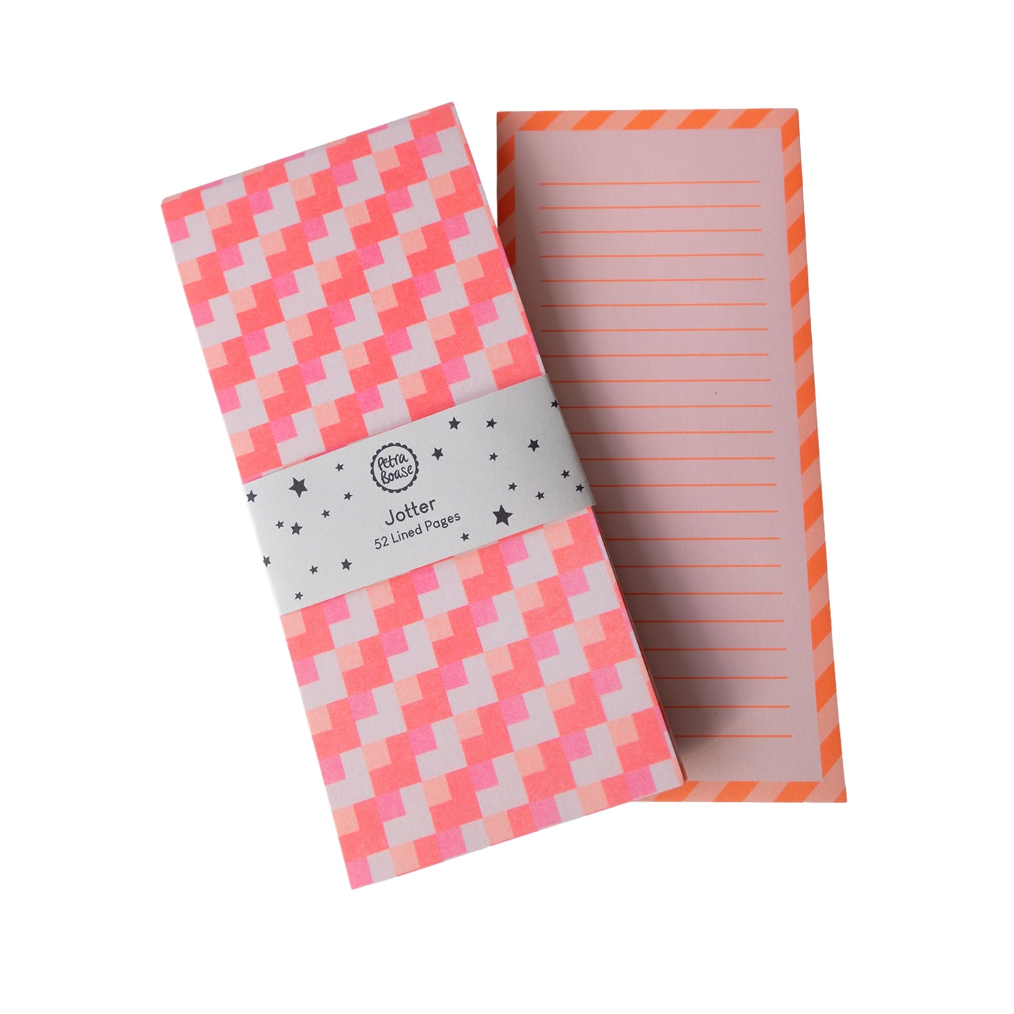 Jotter Notebook | 52 Lined Pages - Style 10