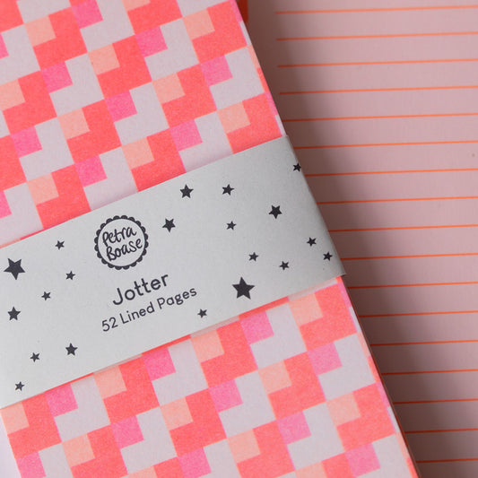Jotter Notebook | 52 Lined Pages - Style 10