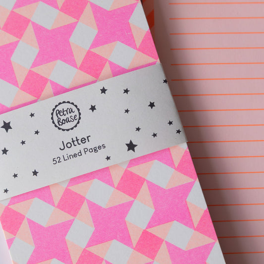 Jotter Notebook | 52 Lined Pages - Style 8