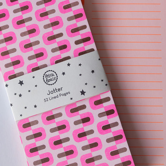 Jotter Notebook | 52 Lined Pages - Style 9