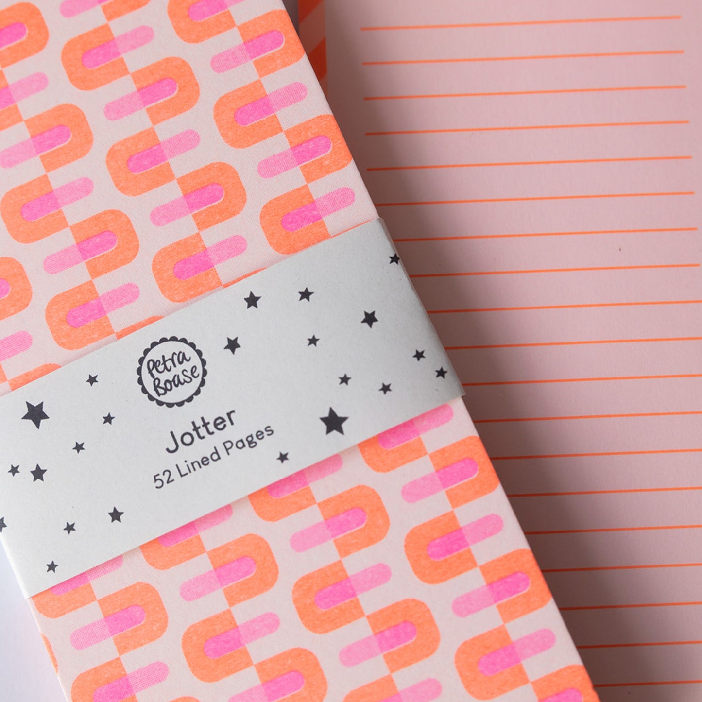 Jotter Notebook | 52 Lined Pages - Style 7