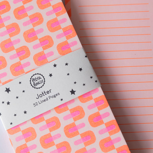 Jotter Notebook | 52 Lined Pages - Style 7