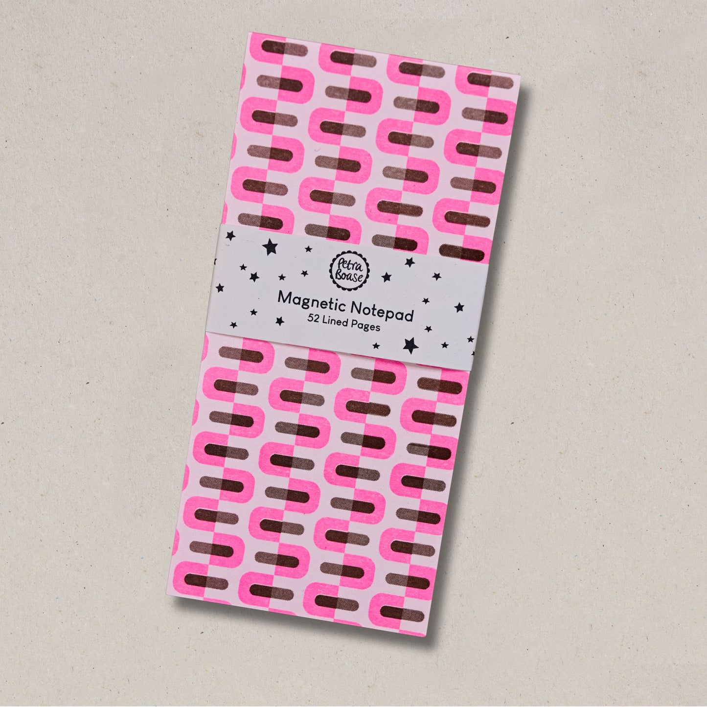Magnetic Notepad | 52 Lined Pages - Style 9