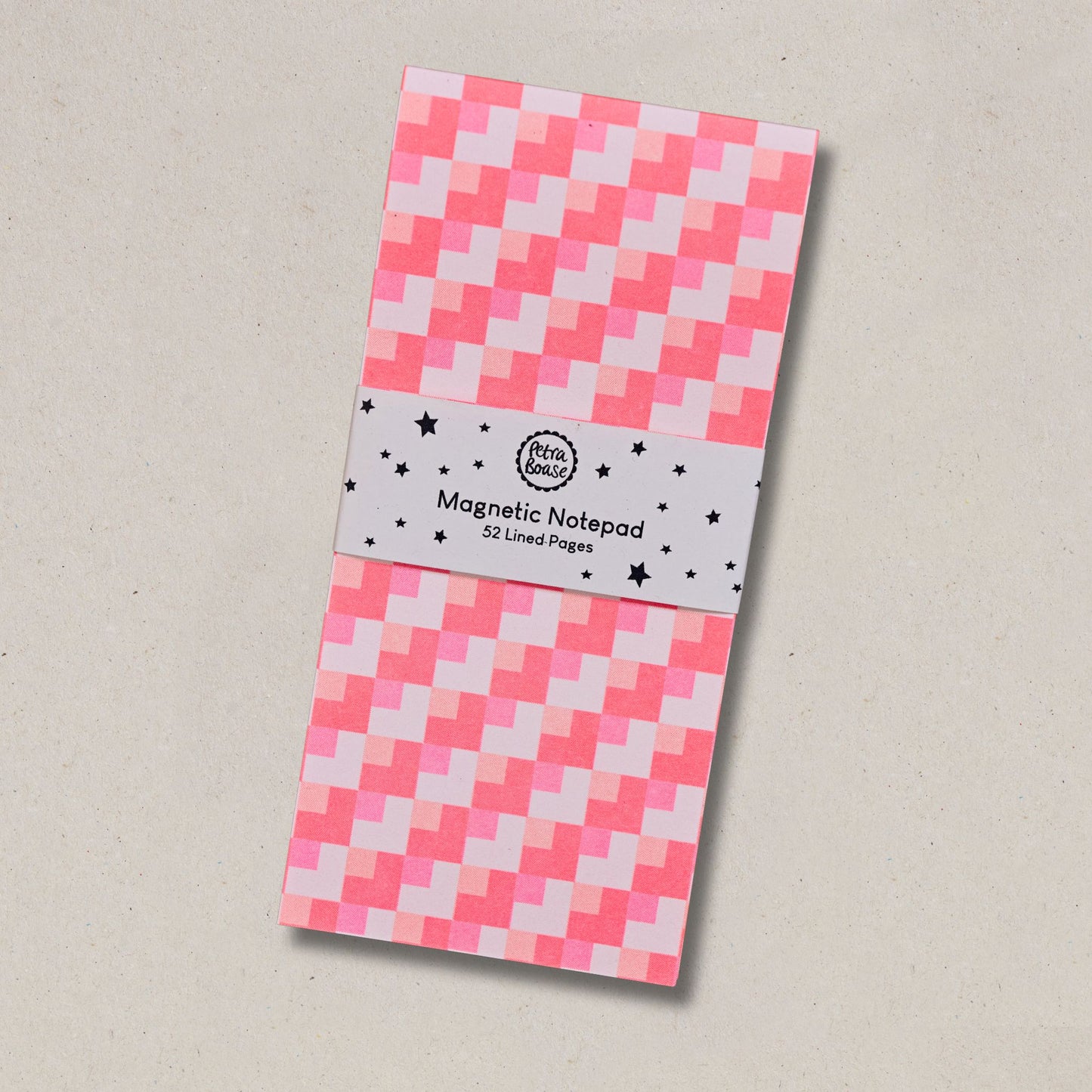Magnetic Notepad | 52 Lined Pages - Style 10