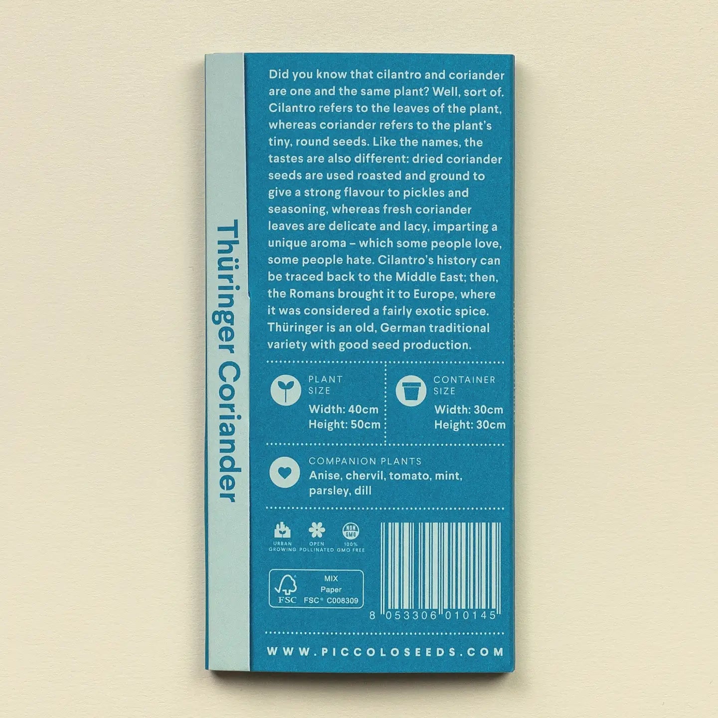 Thuringer Coriander Seeds | Piccolo