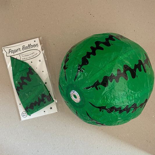 Watermelon Paper Balloon, Novelty Reusable Balloon