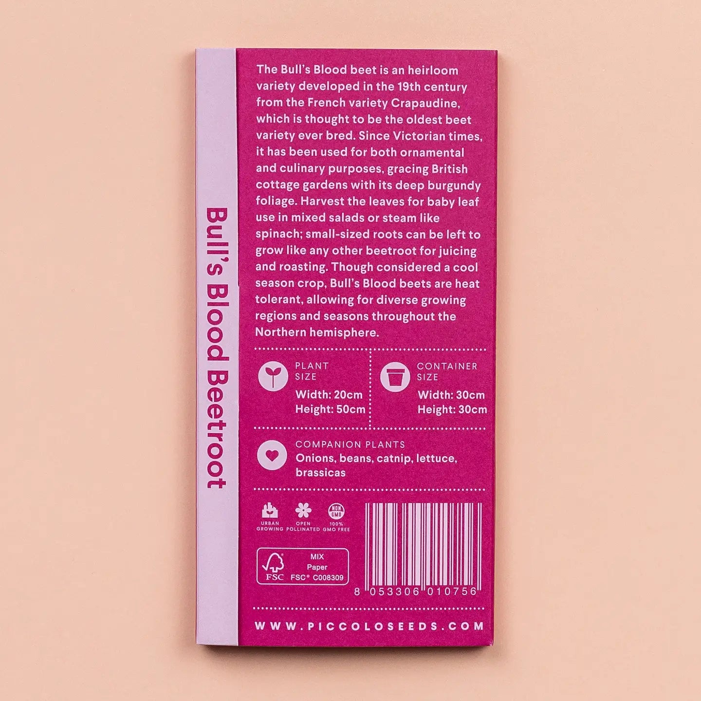 Bulls Blood Beetroot Seeds | Piccolo