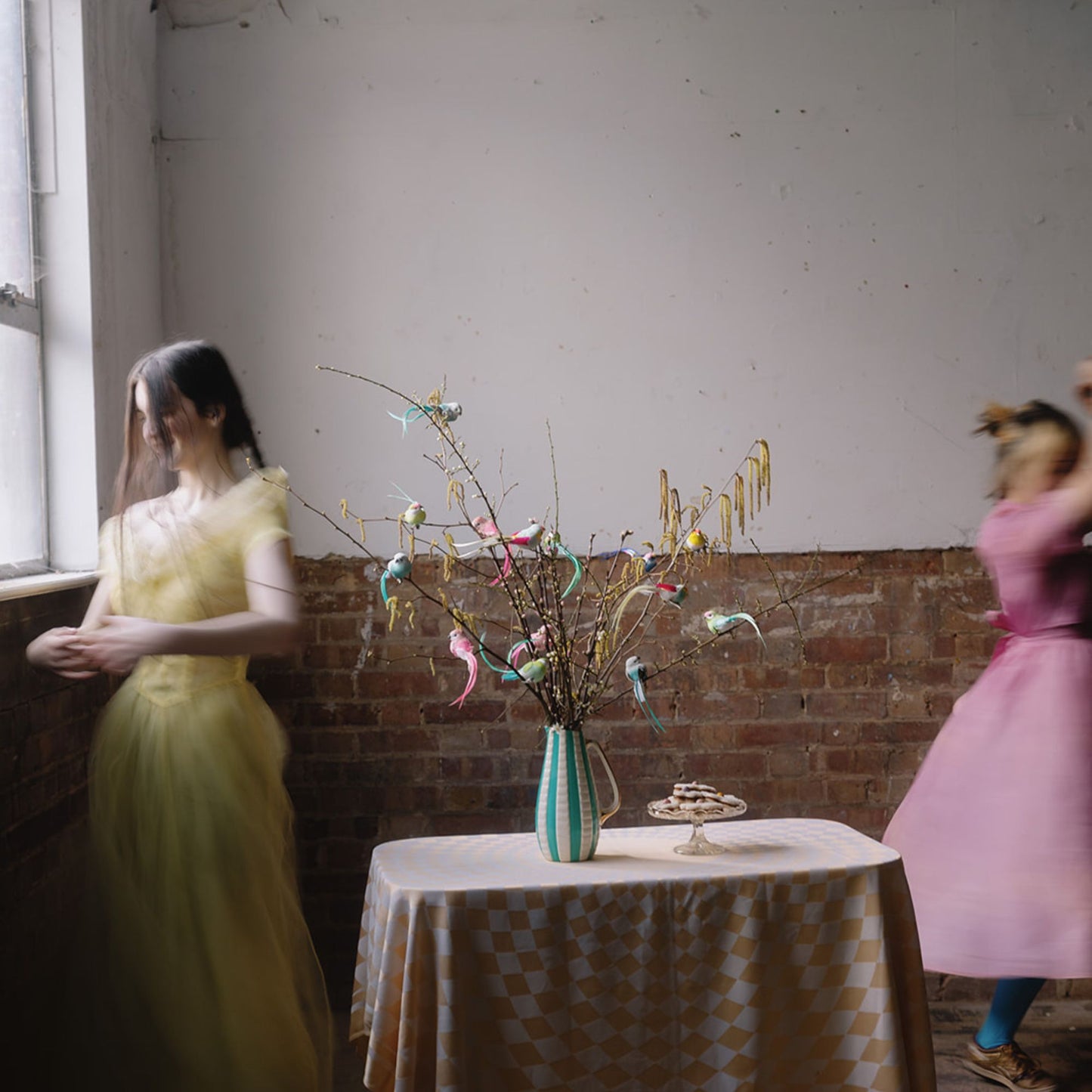 Set of 5 Colourful Feather Bird Clip Decorations