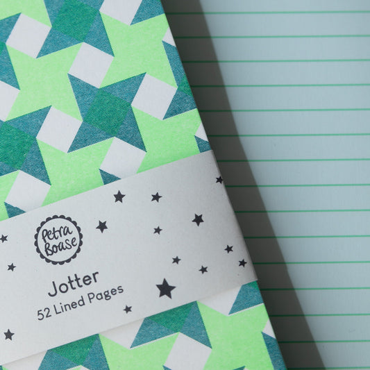 Jotter Notebook | 52 Lined Pages - Style 3