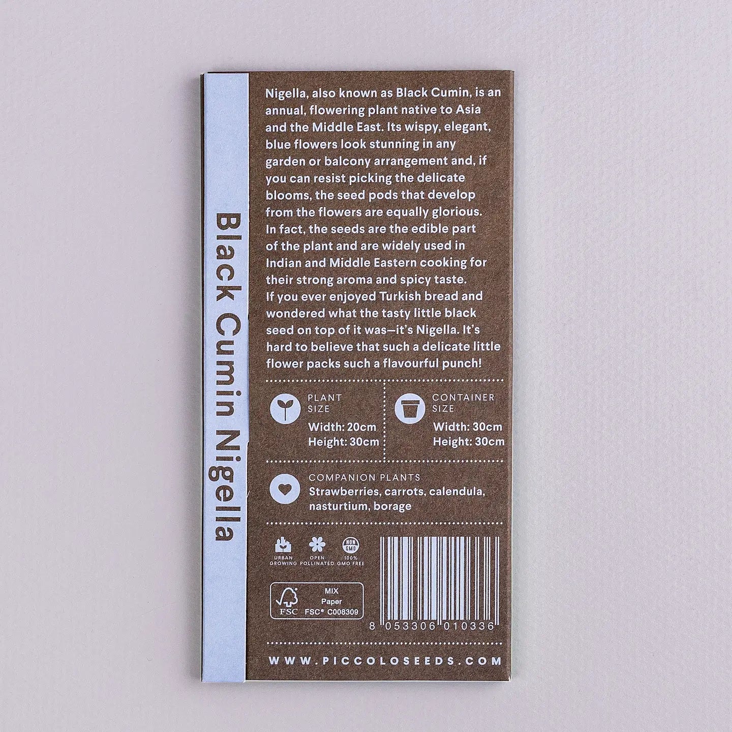 Nigella Black Cumin Seeds | Piccolo