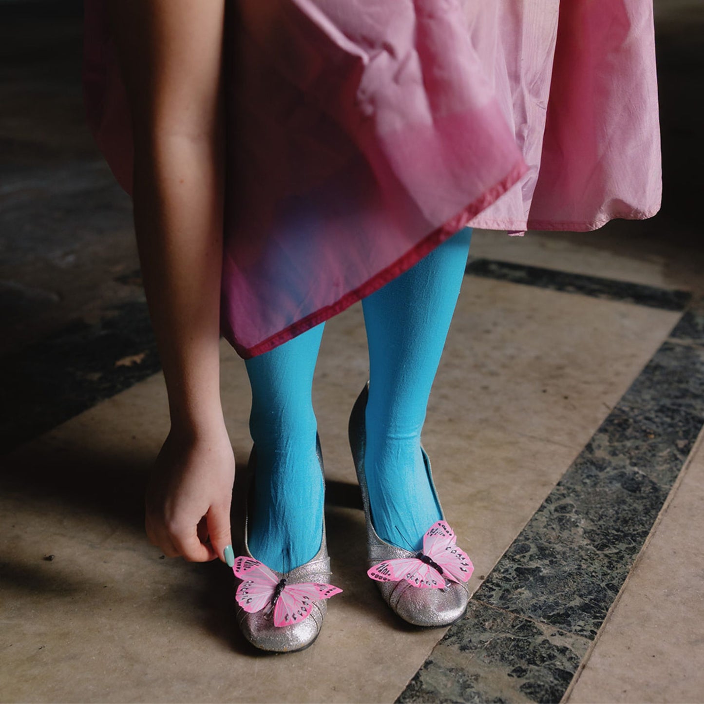 Set of 5 Feather Butterfly Clip on Decorations