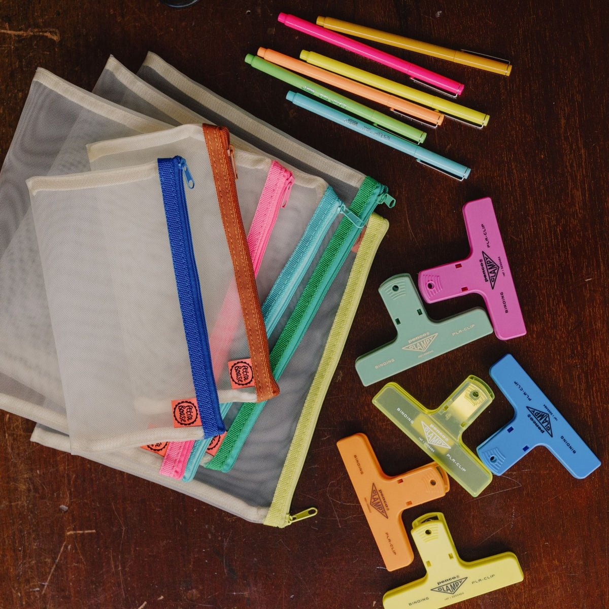 Penco Clampy Pla-Clip – Mint Desk Clip