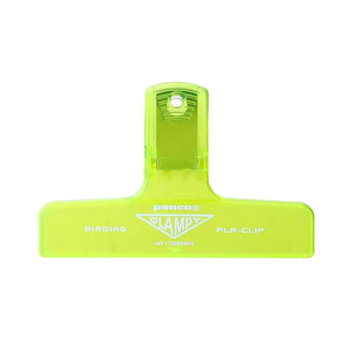 Penco Clampy Pla-Clip – Clear Yellow Desk Clip