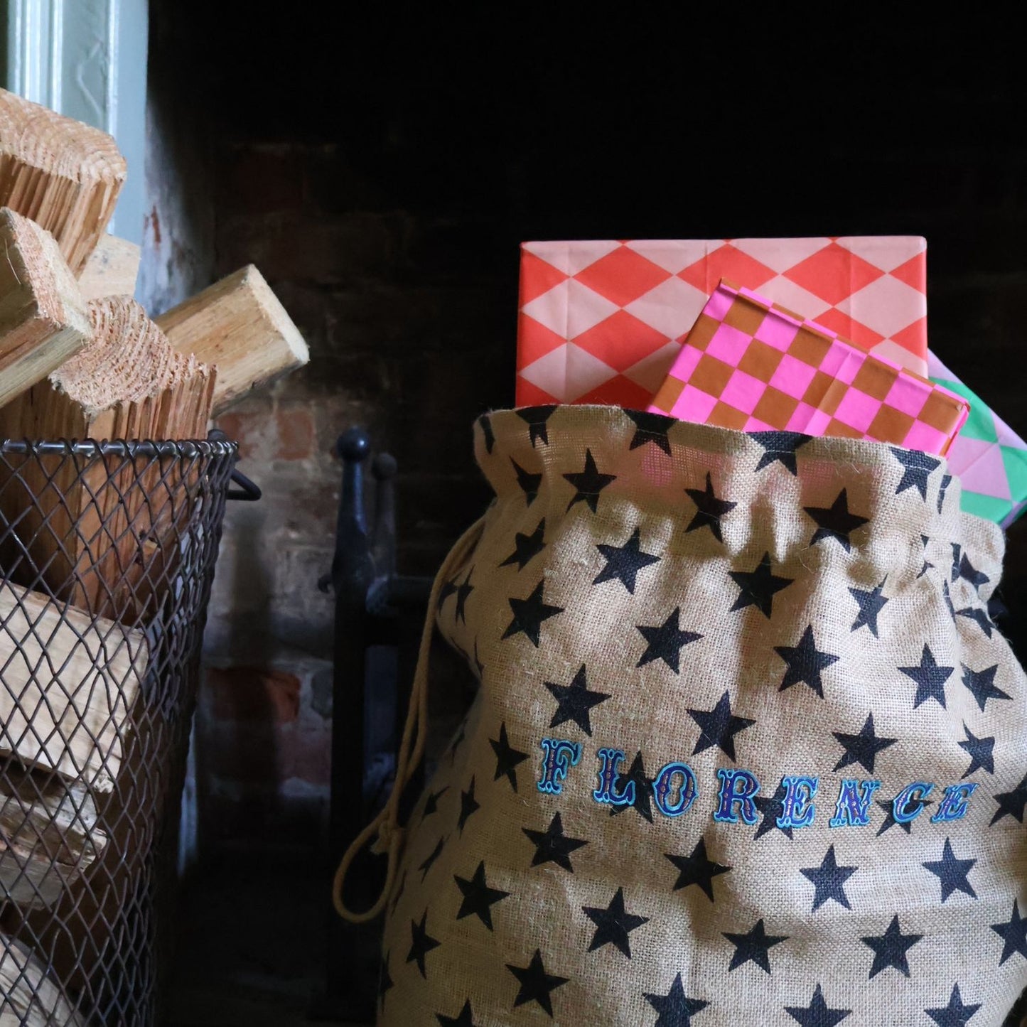 Christmas Personalised Gift Sack | Petra Boase 