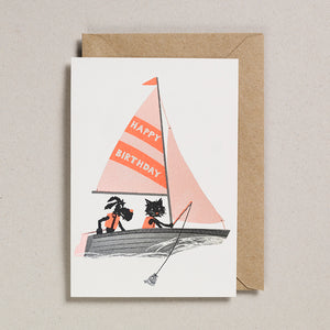 Rascals Cards - Sail Boat