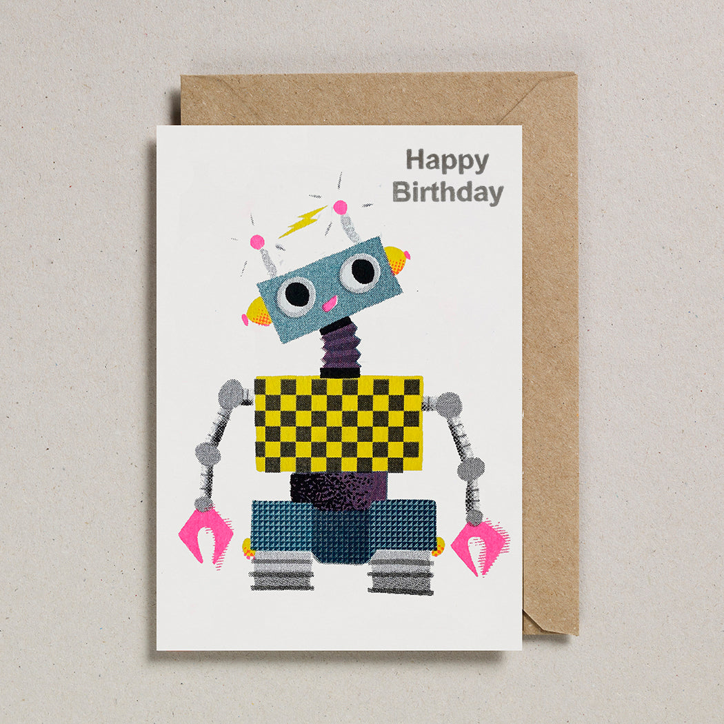 Robot Cards - Happy Birthday Beep!