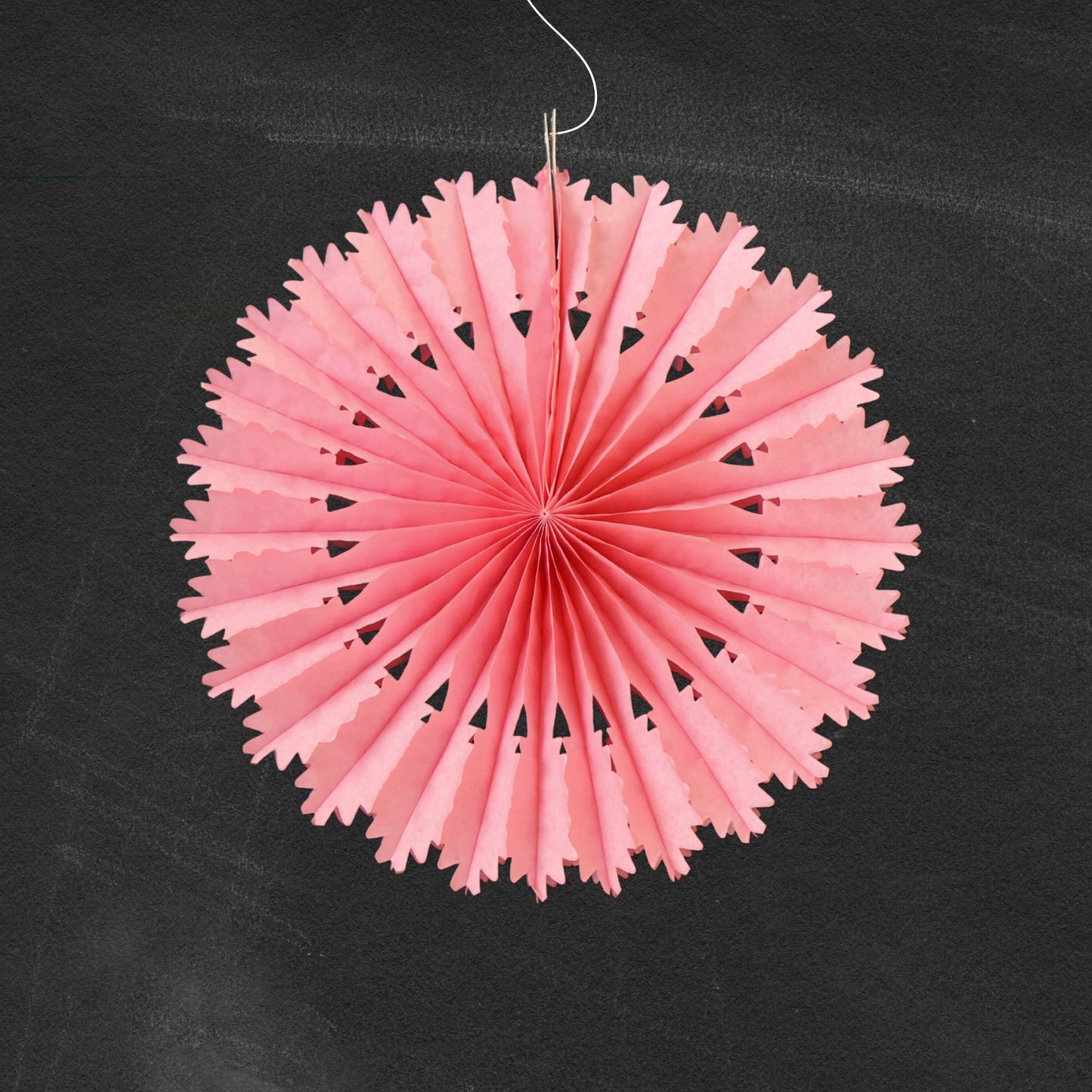 Paper Fan Decoration - Pink