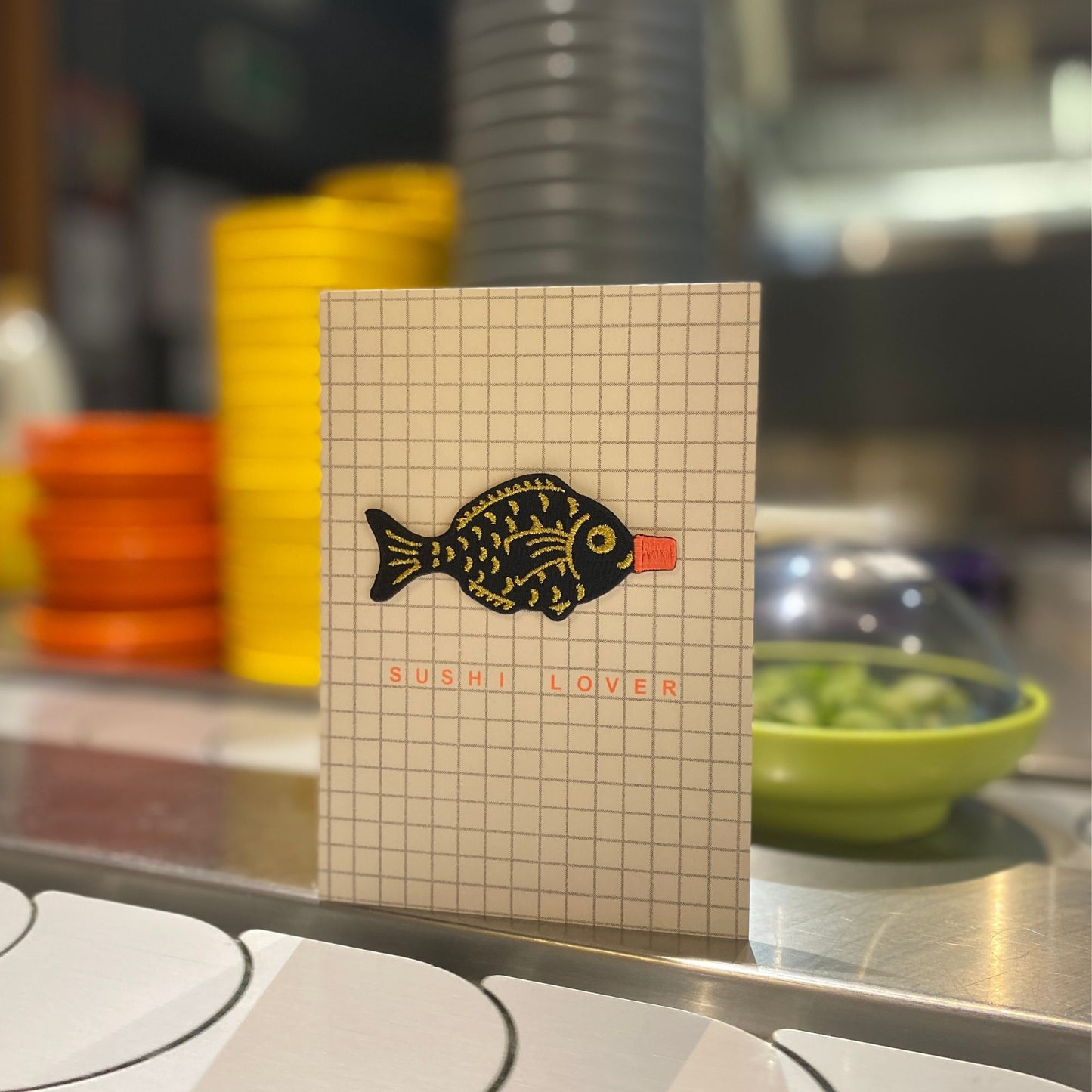 Iron on Patch Card - Sushi Lover