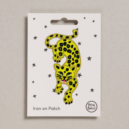 Iron on Patch - Prowling Leopard