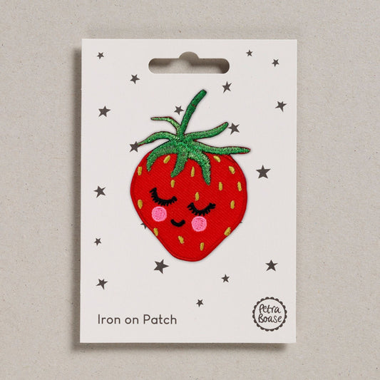 Iron on Patch - Strawberry