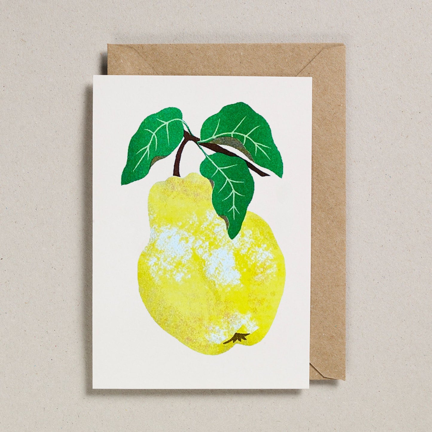 Grow Greeting card- Quince