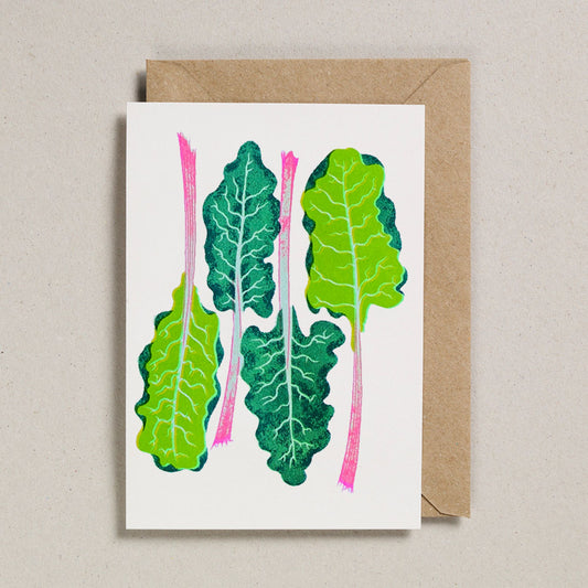 Grow Greeting card- Chard