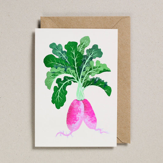 Grow Greeting card- Radish