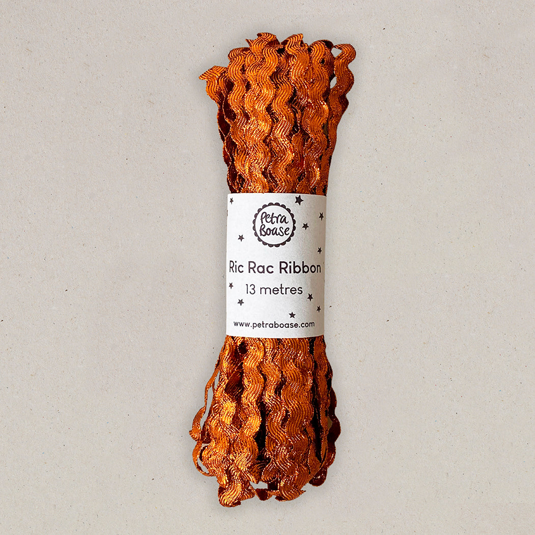 Metallic sparkly Ric Rac Ribbon | Petra Boase