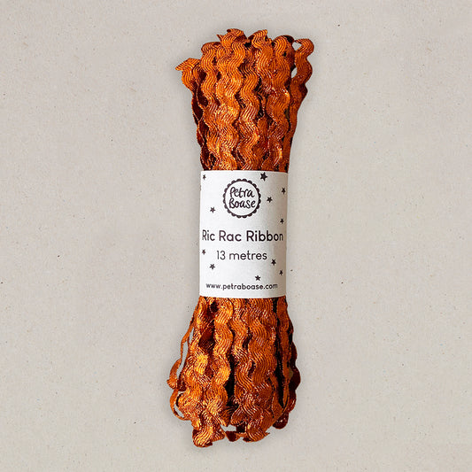 Metallic sparkly Ric Rac Ribbon | Petra Boase