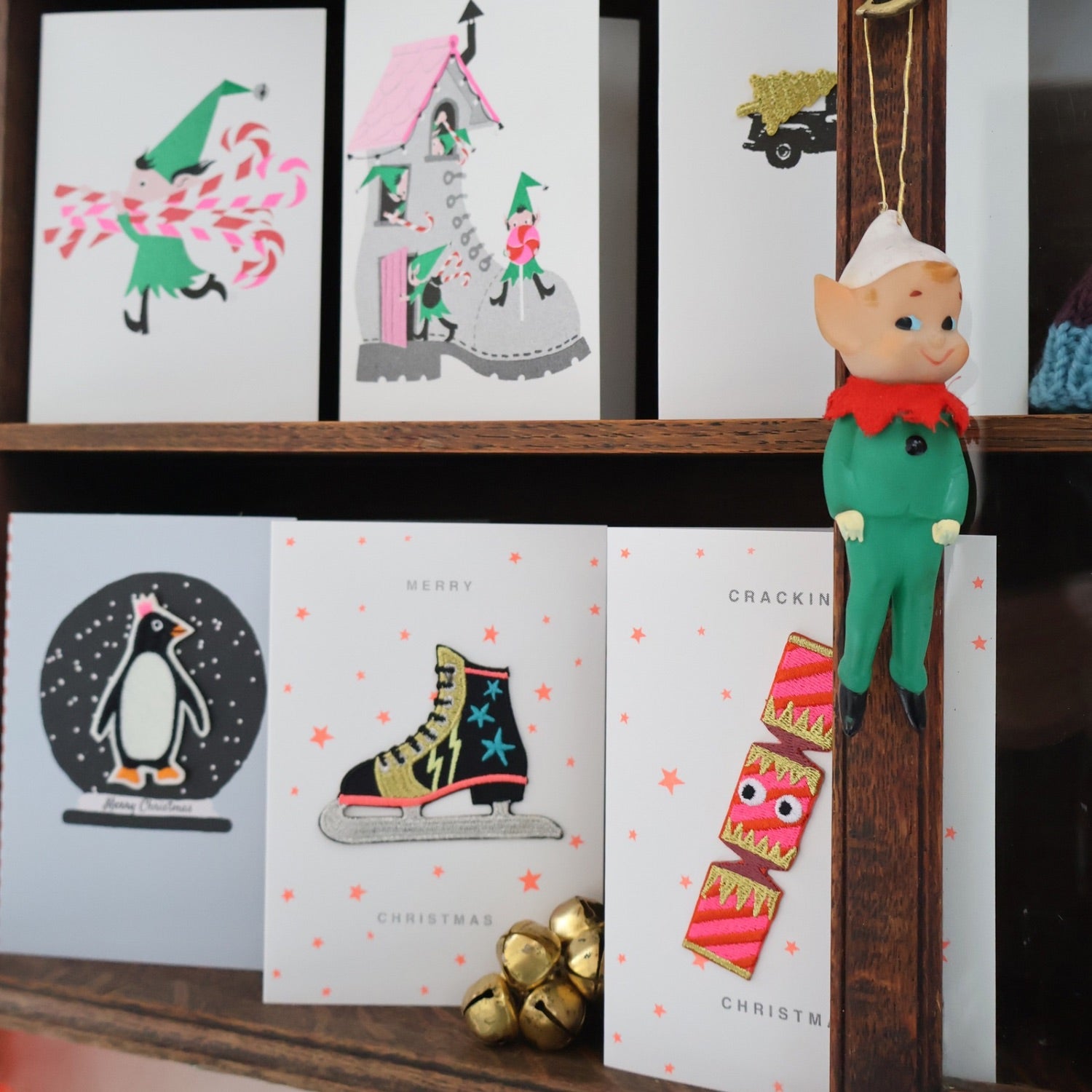 Petra Boase Christmas Cards On Shelves