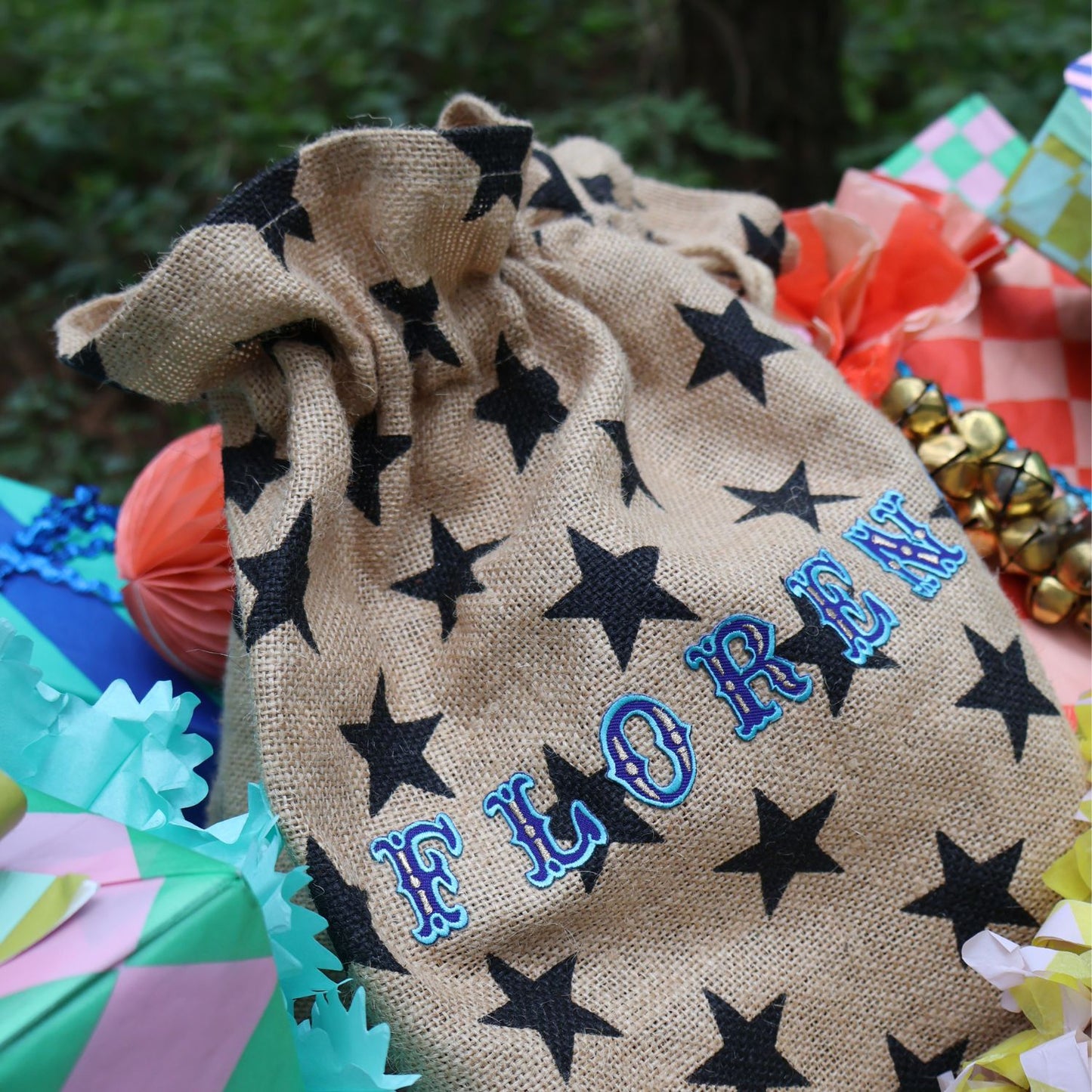 Petra Boase Christmas Personalised Star Gift Sack