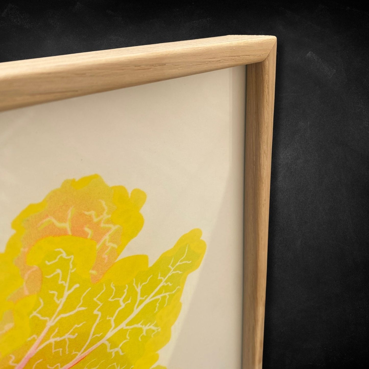 Petra Boase | Oak Veneer aluminium Framed Vegetable Prints