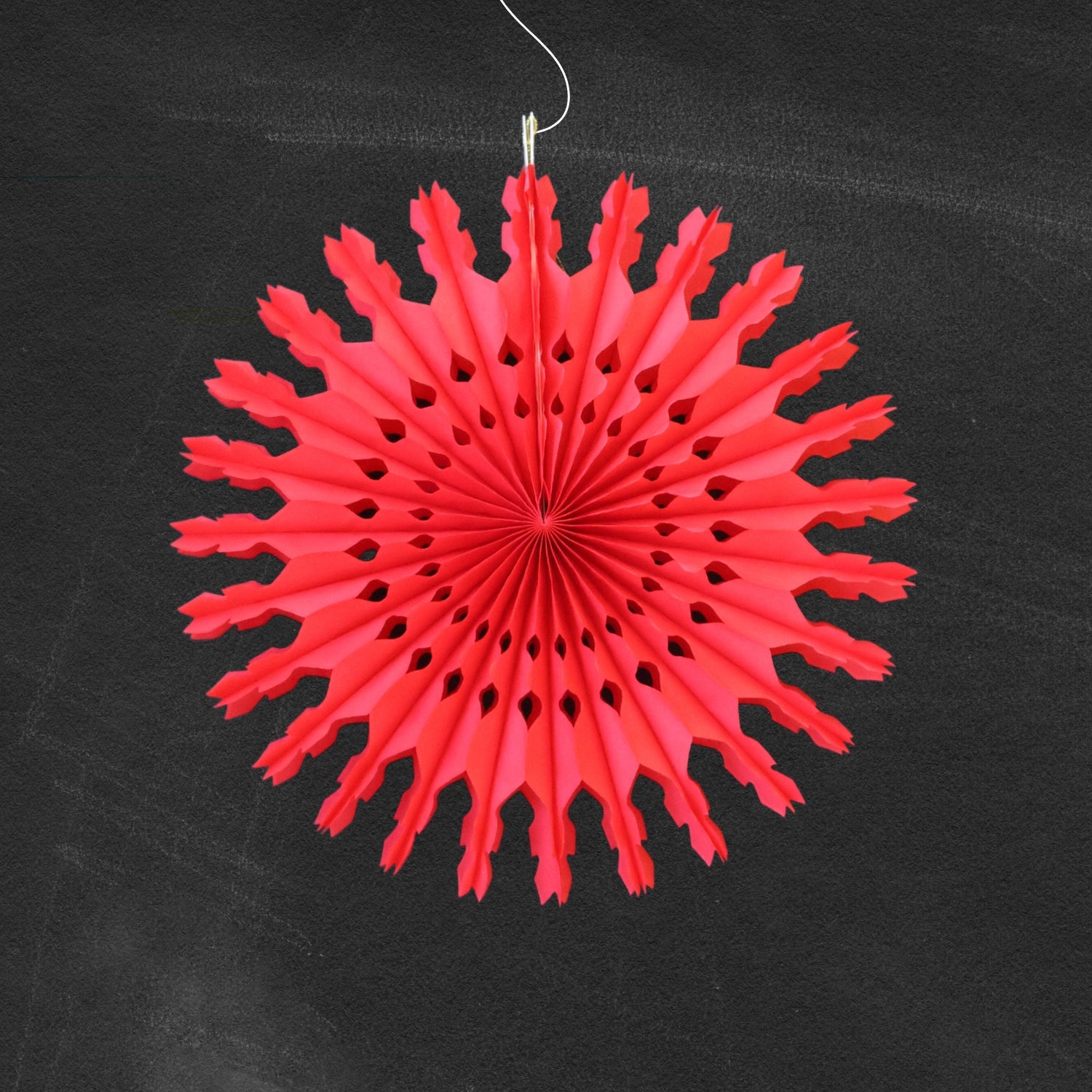 Petra Boase | Red eco resuable paper fan