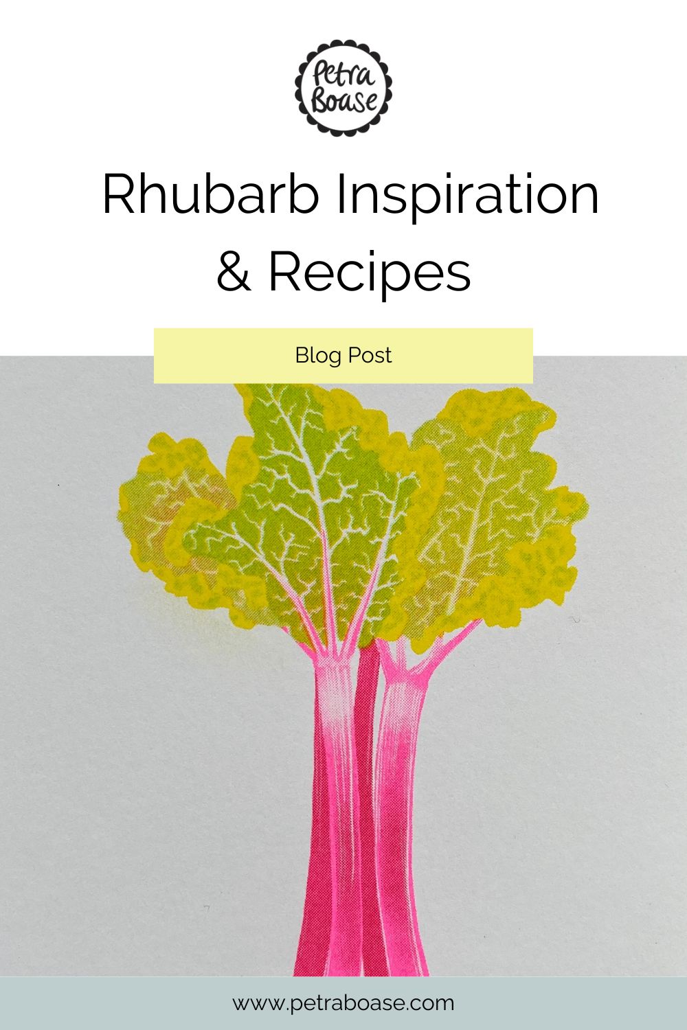 Petra Boase | Rhubarb Inspiration & Recipes Blog