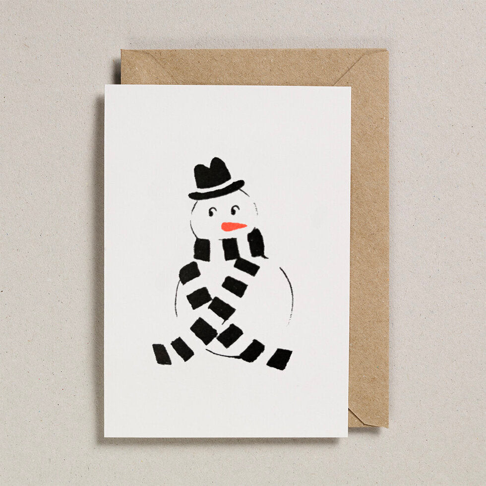Petra Boase | Snowman mini Christmas card pack
